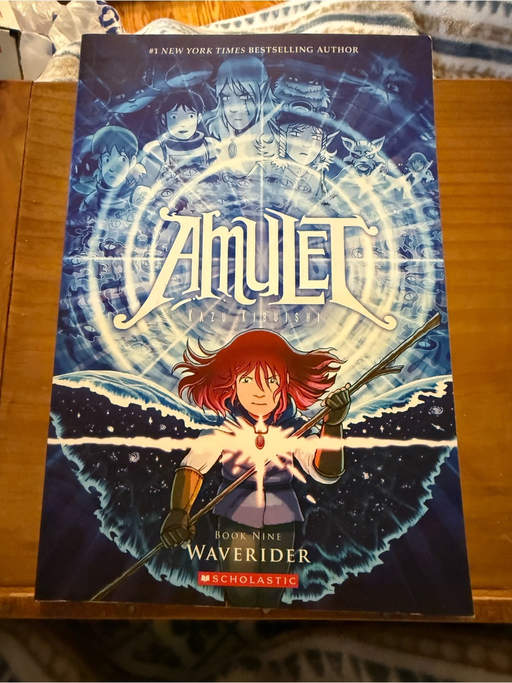Amulet Book Nine Waverider by Kazu Kibuishi Graphic Novel